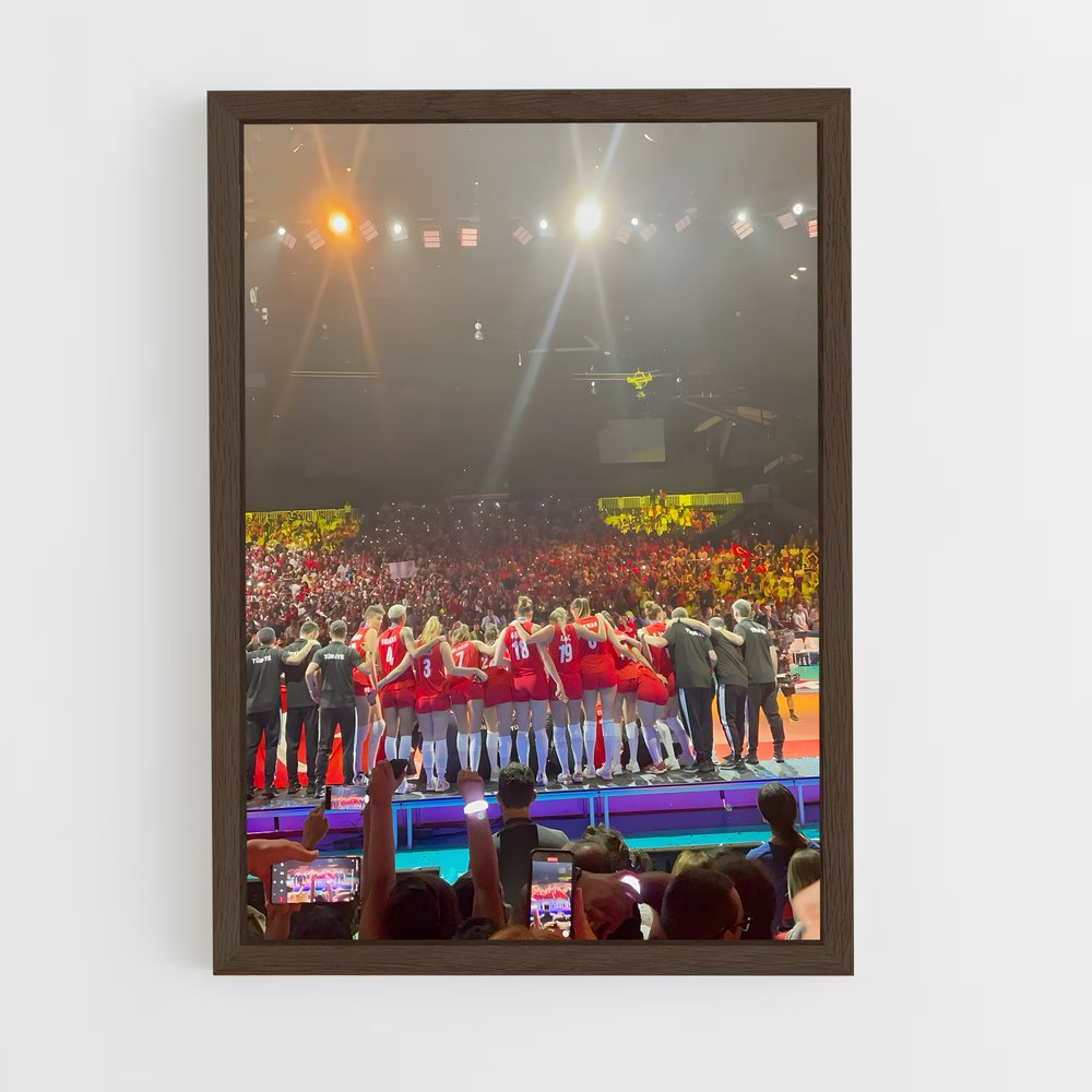 Poster La Passion du Volley – affiche Volleyball (vue 5)